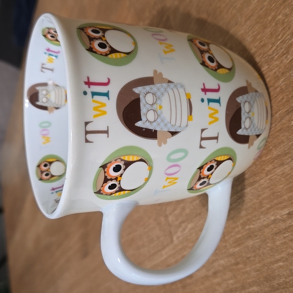 OWLS Twit Twoo Design Mug